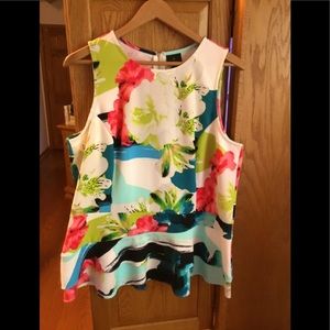 Worthington Peplum Top